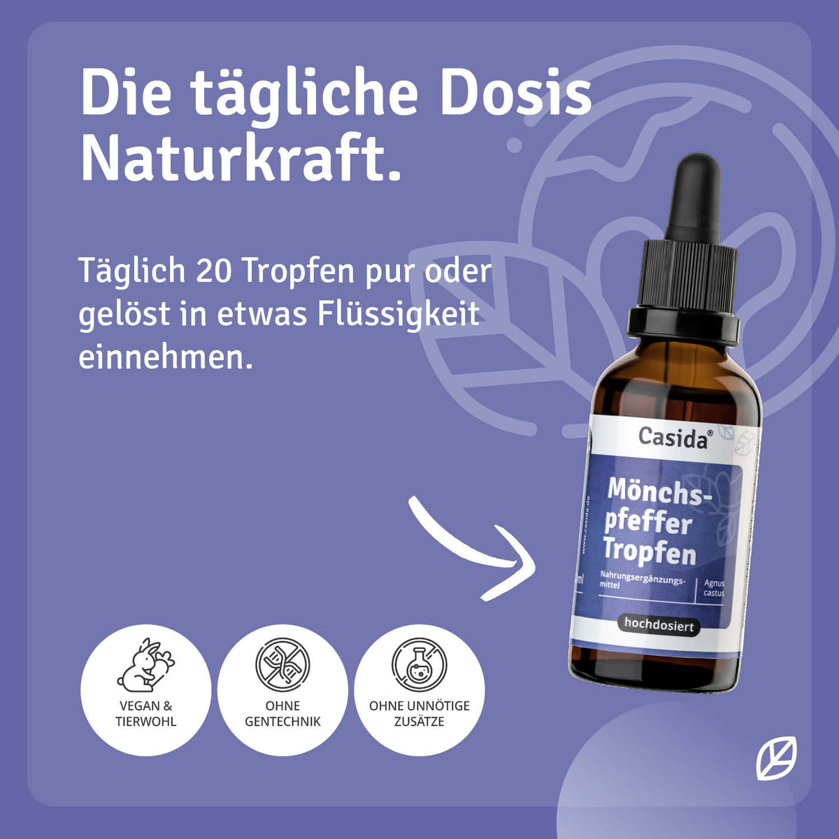 Mönchspfeffer Tropfen Anwendung