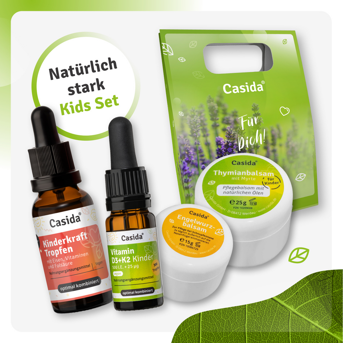 Natürlich Stark Kids Set + GRATIS Nasensauger