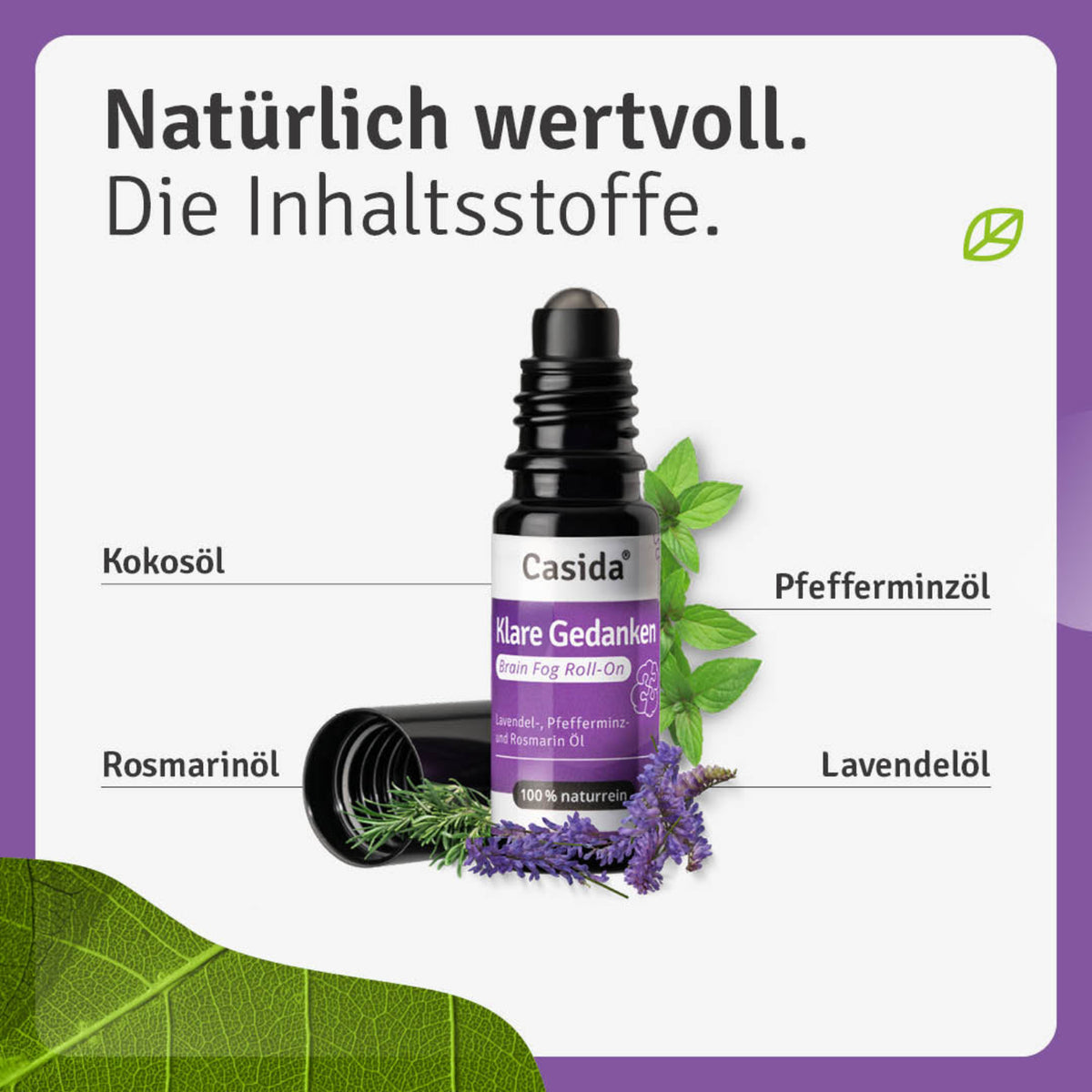 Brain Fog Roll-On Klare Gedanken Inhalt