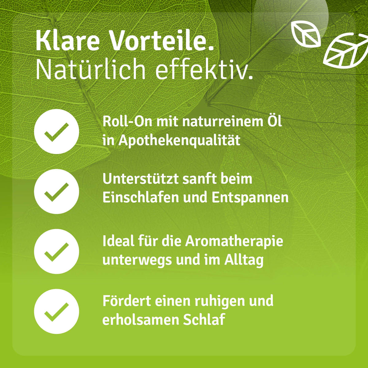 Roll-On Schlaf schön Vorteile