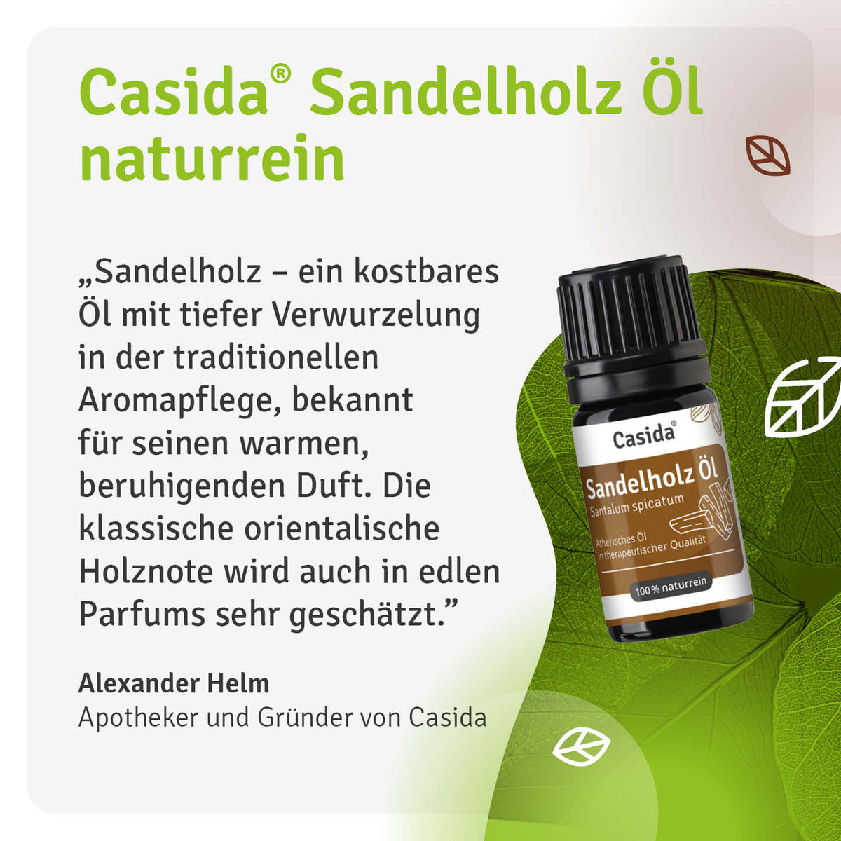 Sandelholz Öl Casida