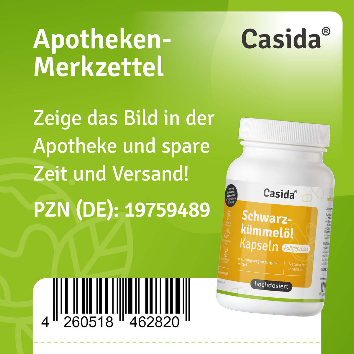 Schwarzkümmelöl Kapseln kaltgepresst Apotheke