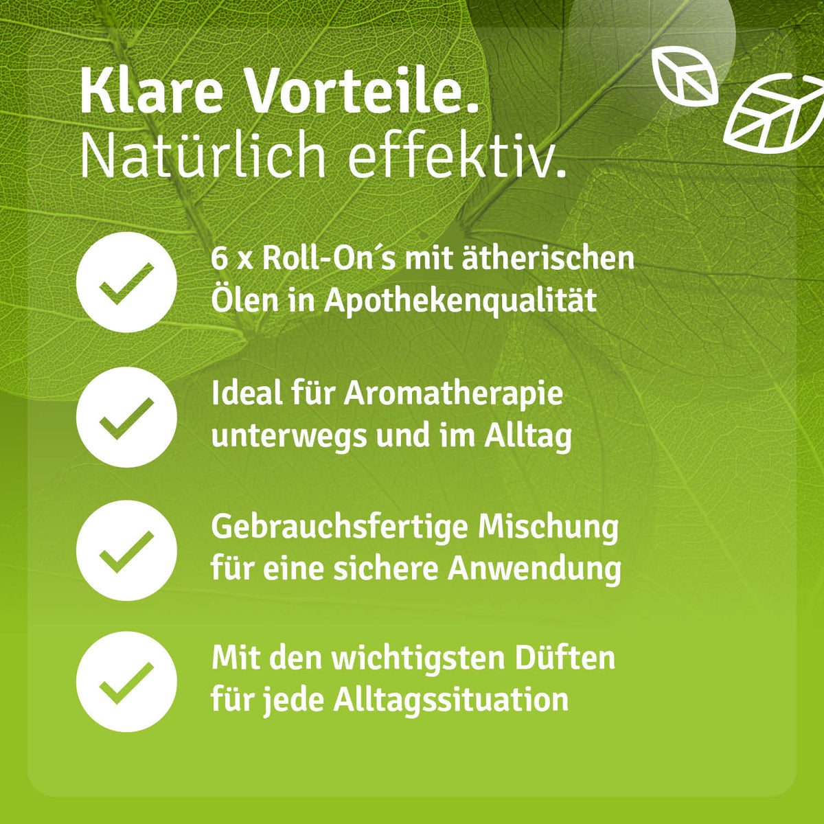 TOP 6 Roll-On Set Vorteile