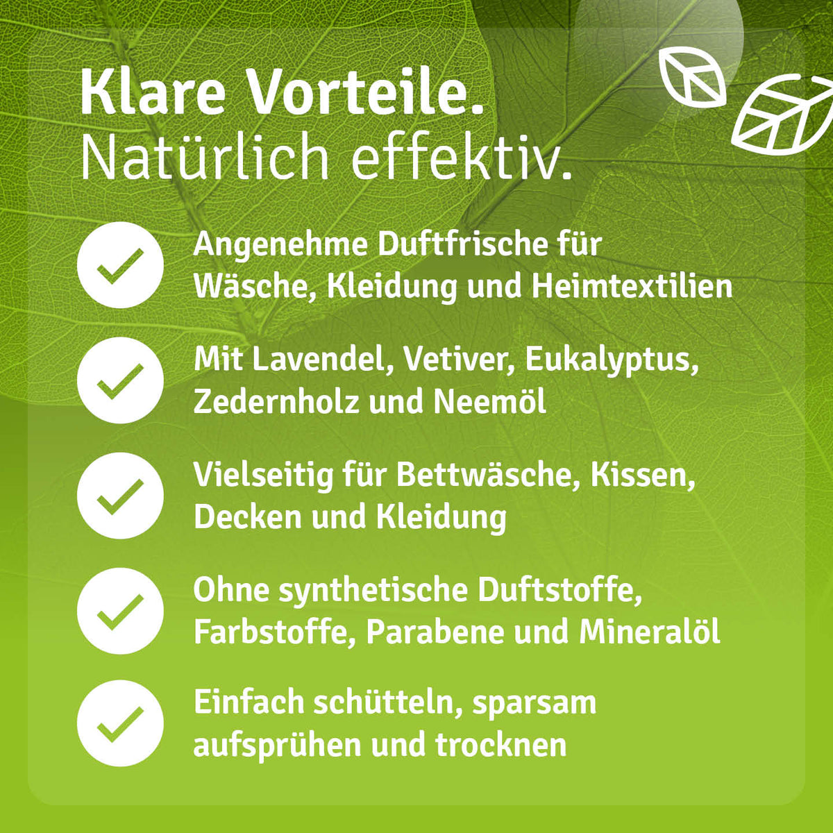 Textil- & Wäschespray Naturkraft