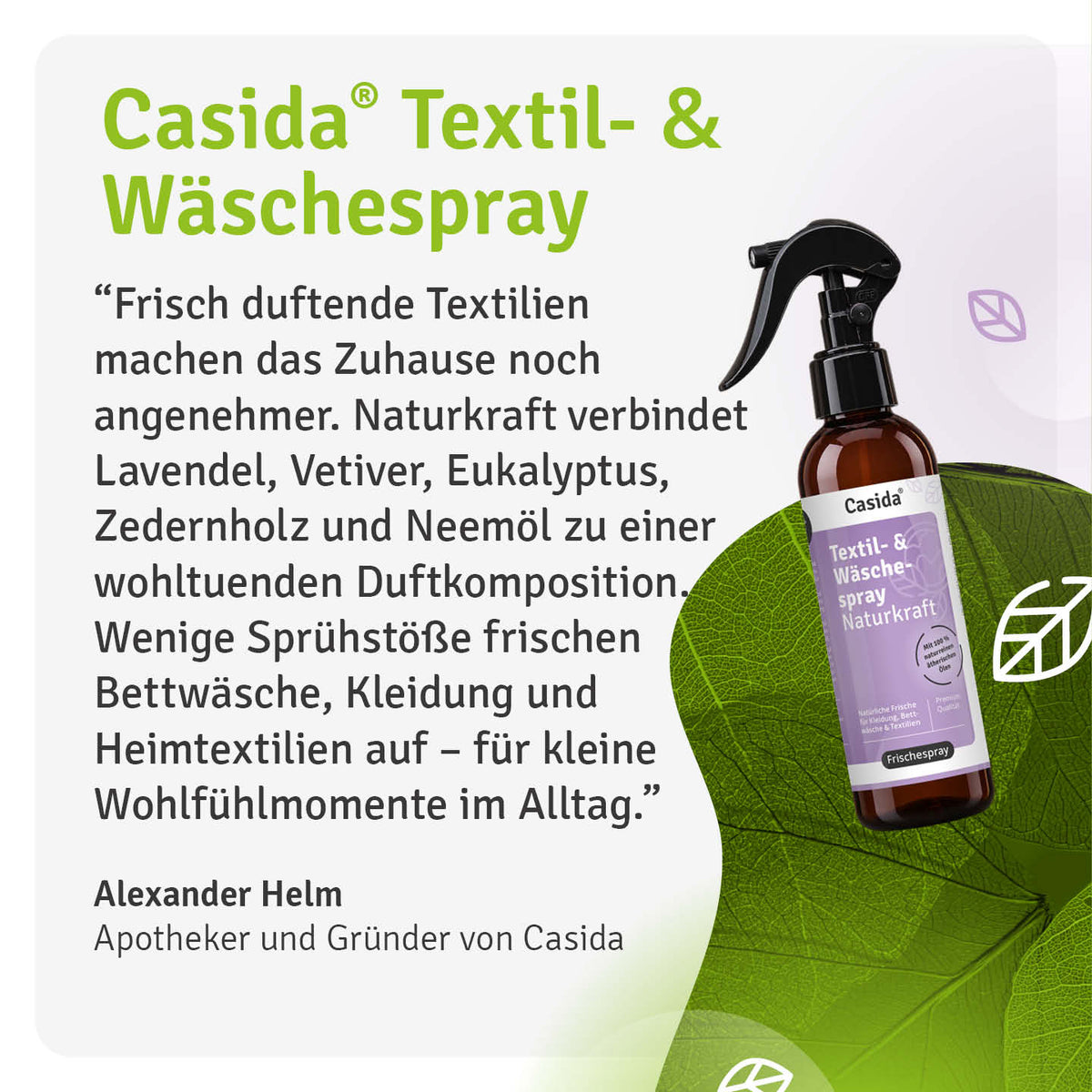 Textil- & Wäschespray Naturkraft