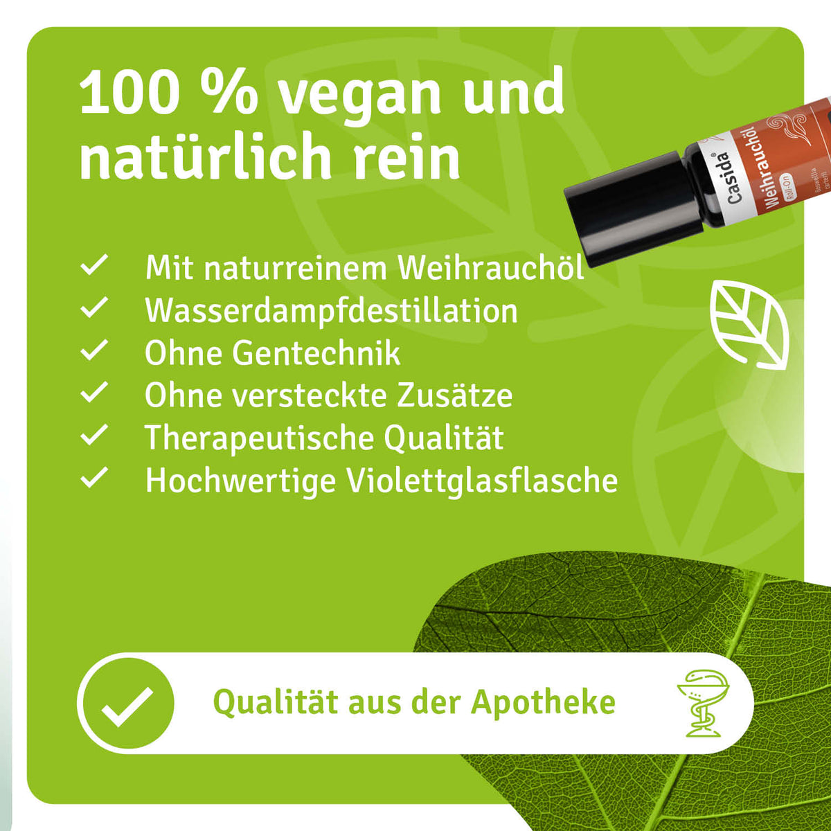 Weihrauchöl Roll On natürliche Inhaltsstoffe