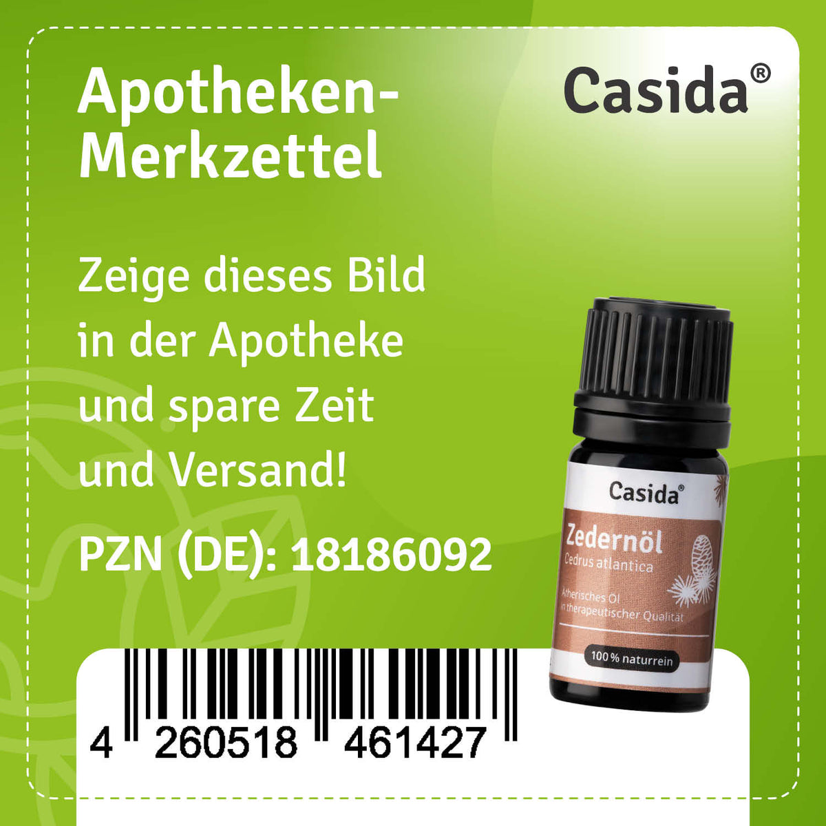 Zedernöl Apotheke