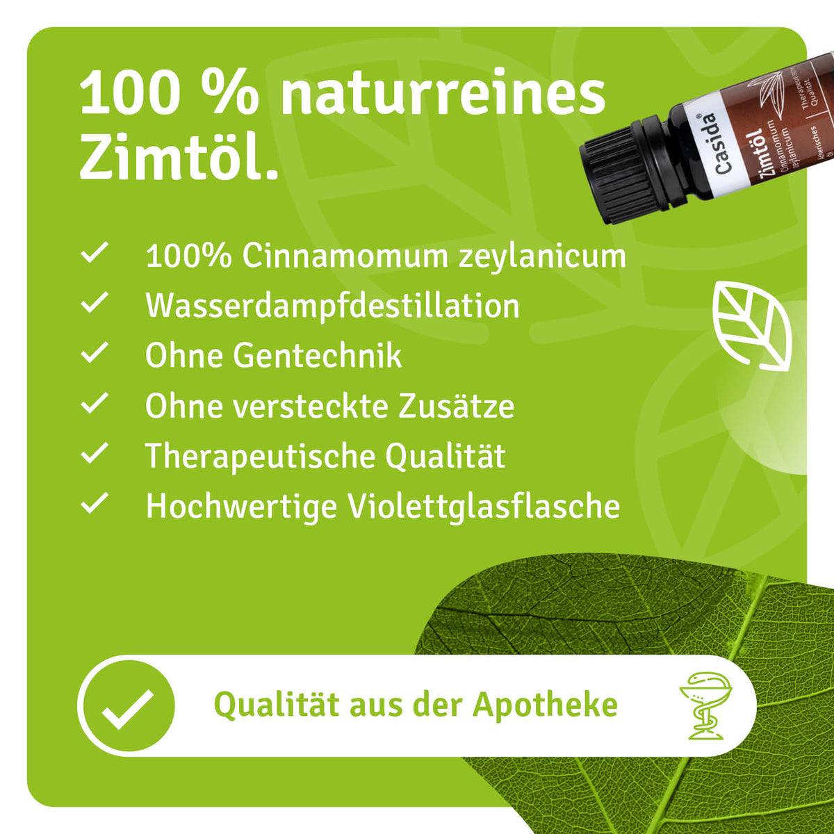 Zimtöl natürliche Inhaltsstoffe 