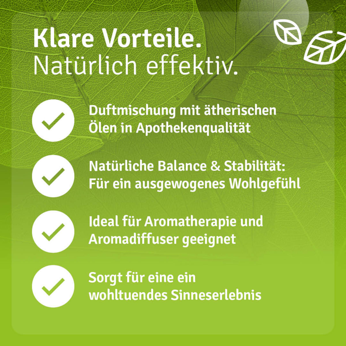 Duftmischung Frauen Balance Vorteile