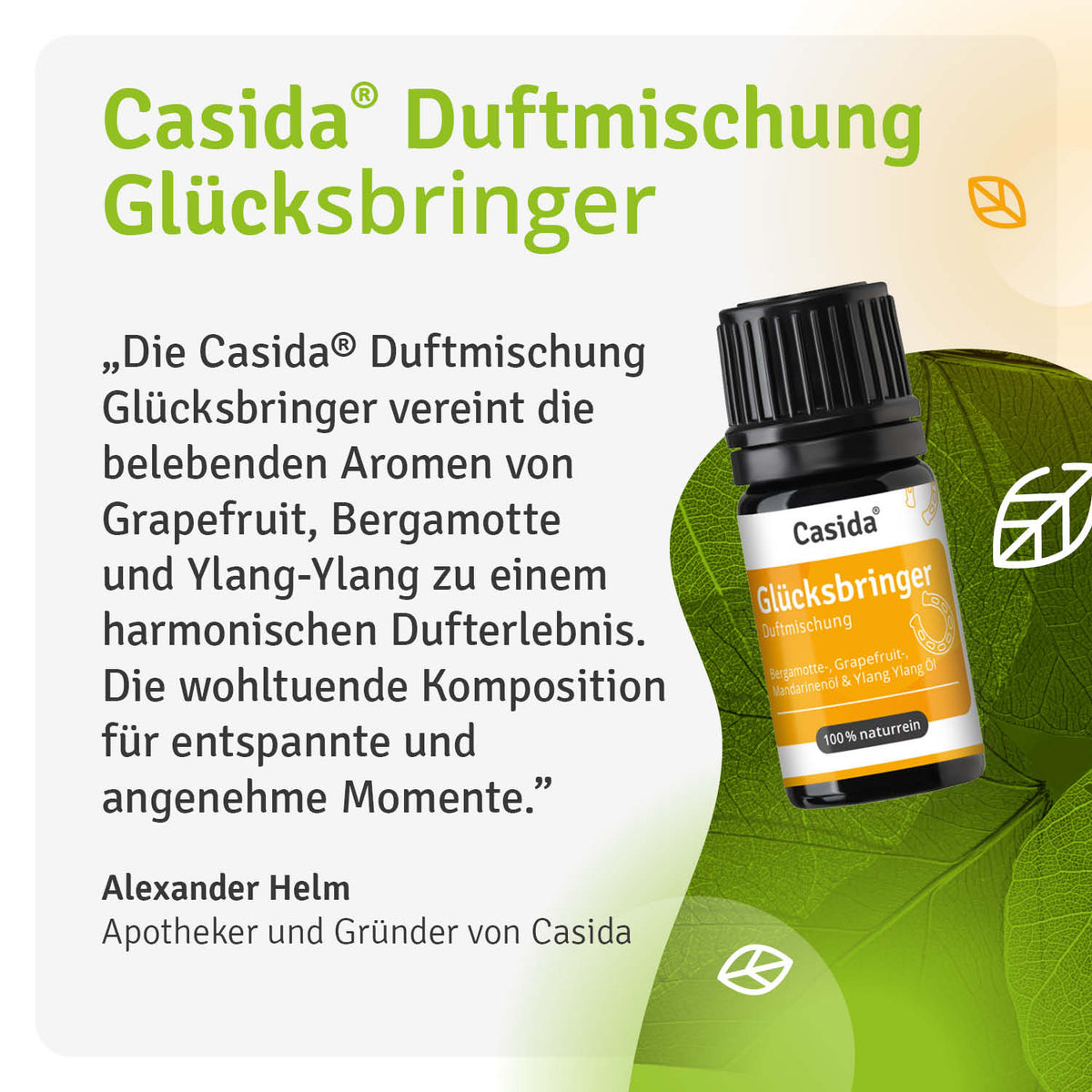 Duftmischung Glücksbringer Casida