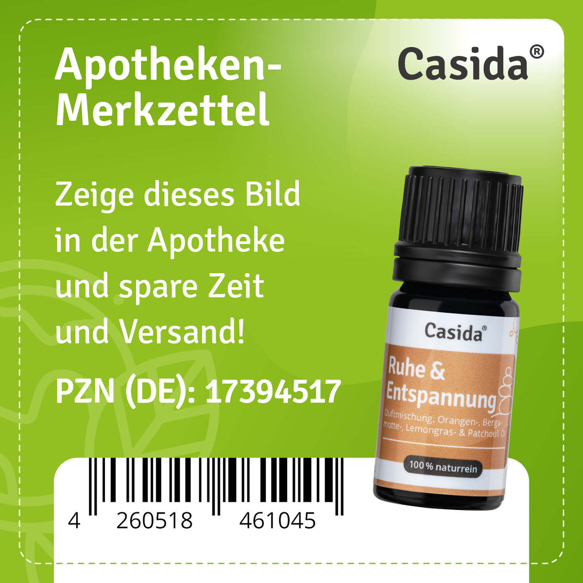 Duftmischung Ruhe & Entspannung Anti-Stress Apotheke