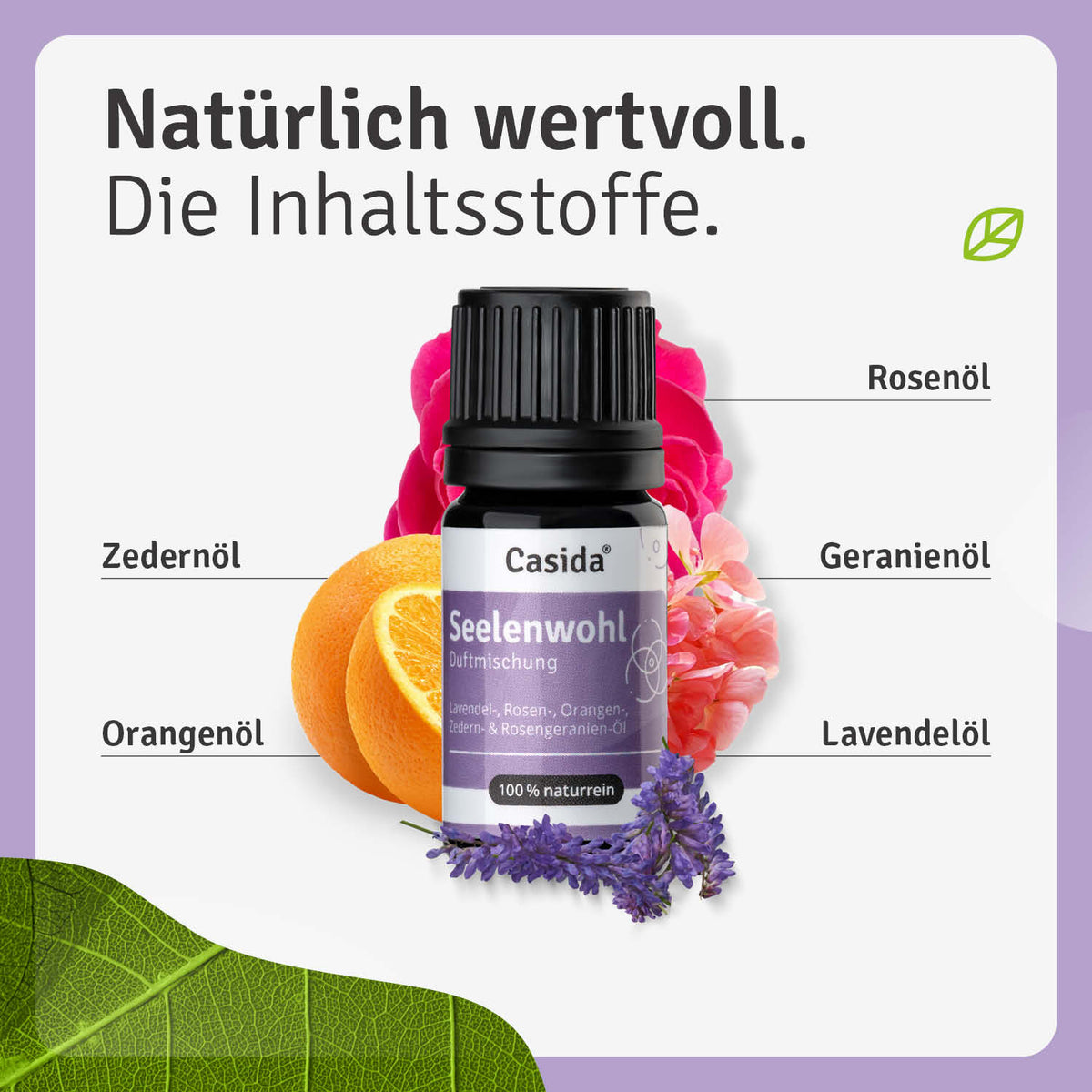 Duftmischung Seelenwohl Inhalt