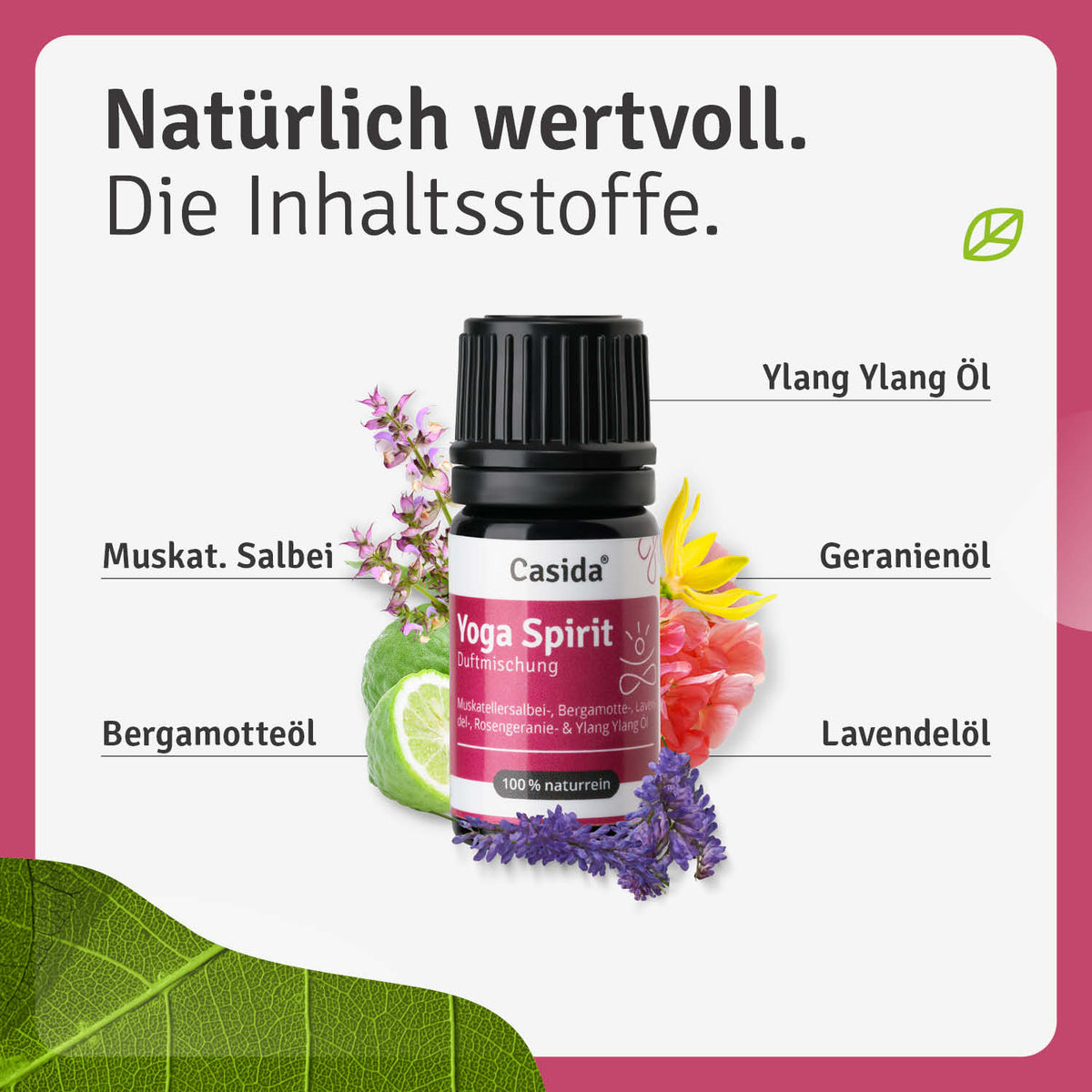 Duftmischung Yoga Spirit Inhalt