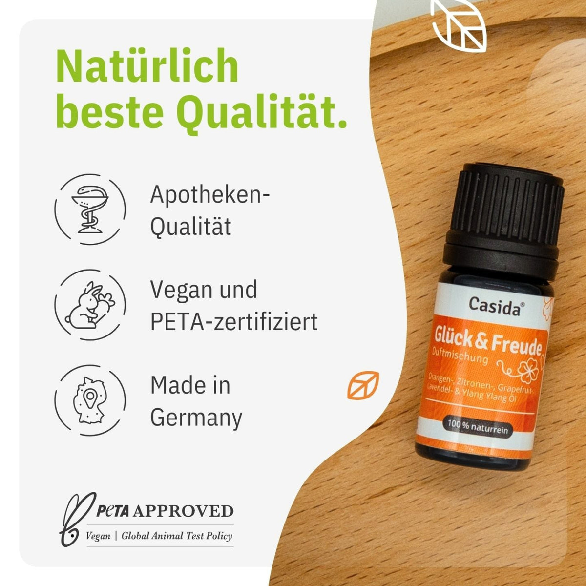 Gratis Duftmischung Glück & Freude tierversuchsfrei