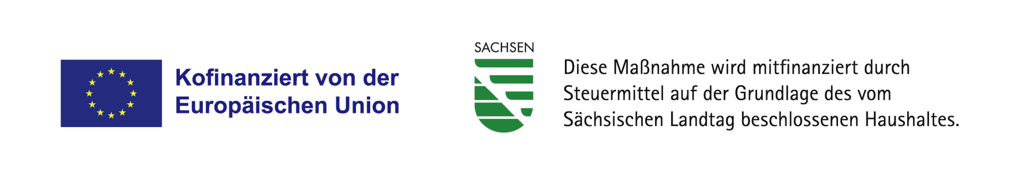 Kofinanziert von der Europäischen Union und dem Freistaat Sachsen