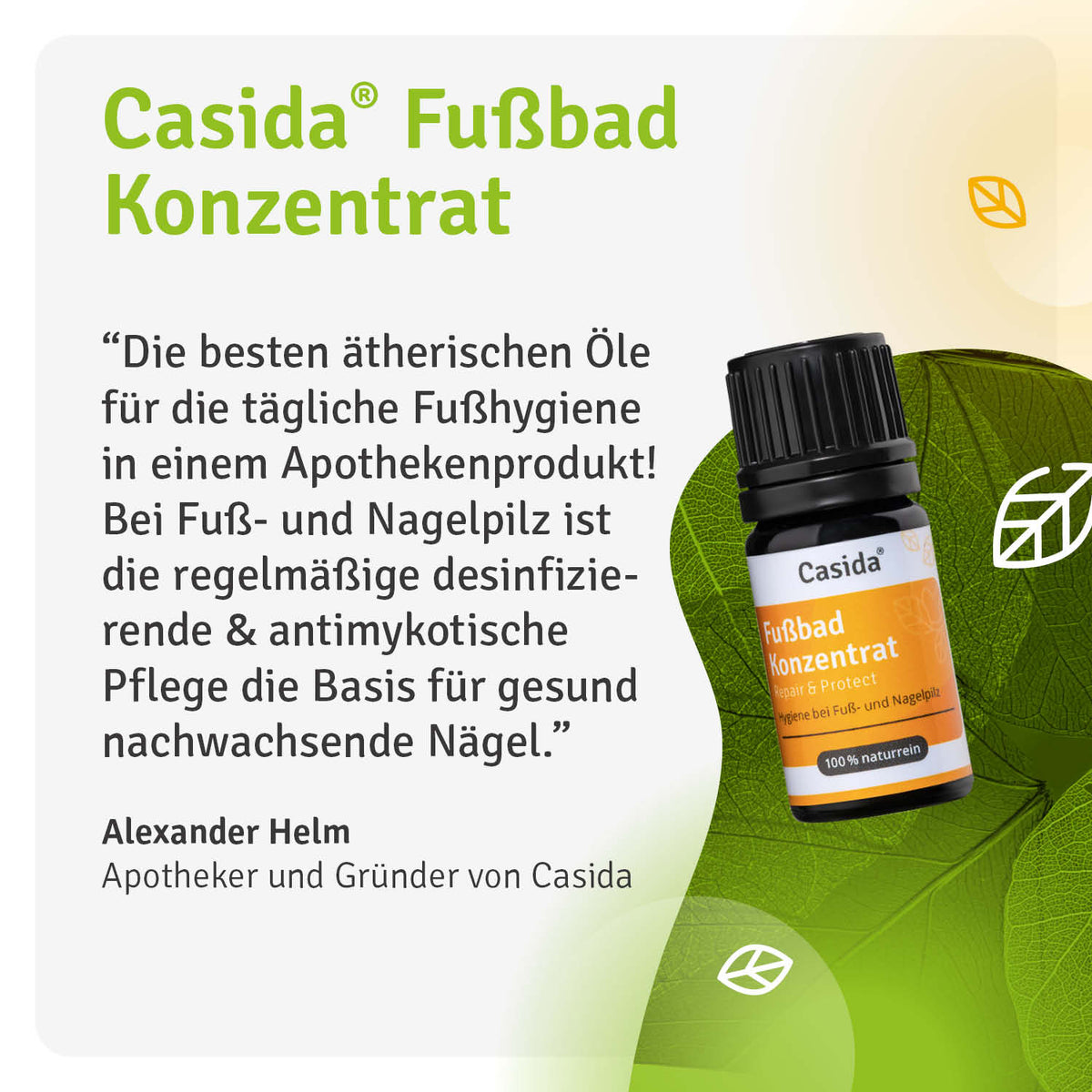 Fußbad Konzentrat Repair & Protect Casida
