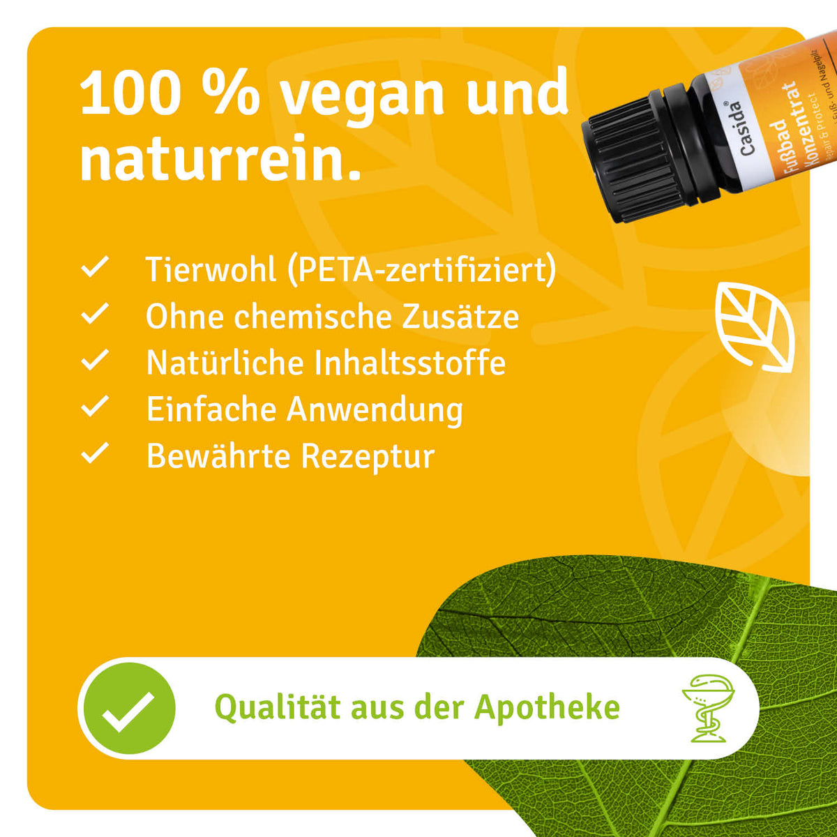 Fußbad Konzentrat Repair & Protect natürliche Inhaltsstoffe