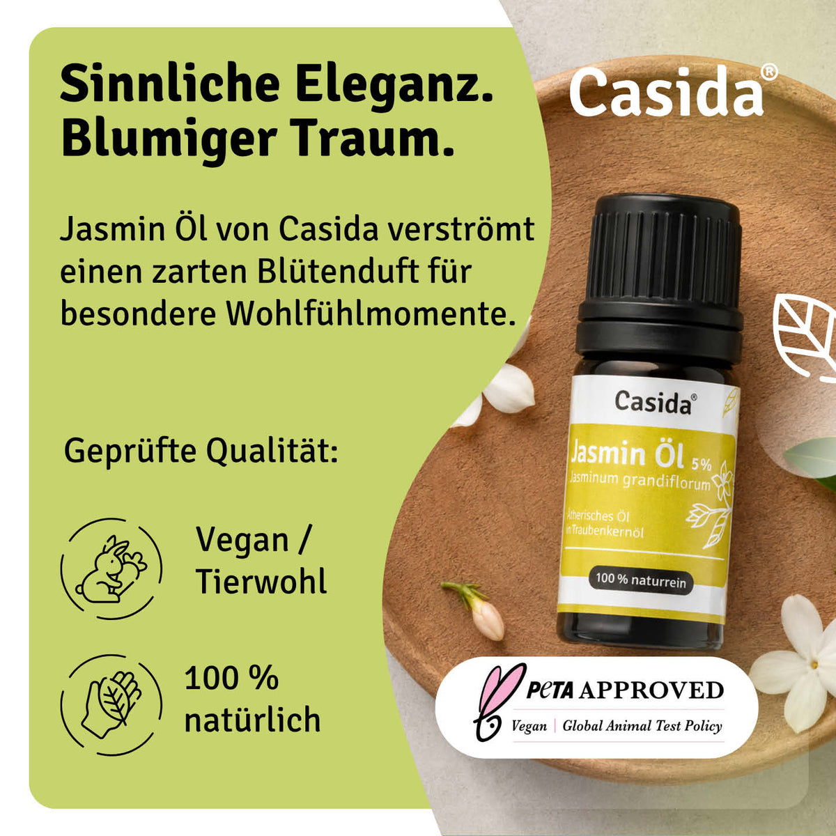 Jasmin Öl 5 % tierversuchsfrei