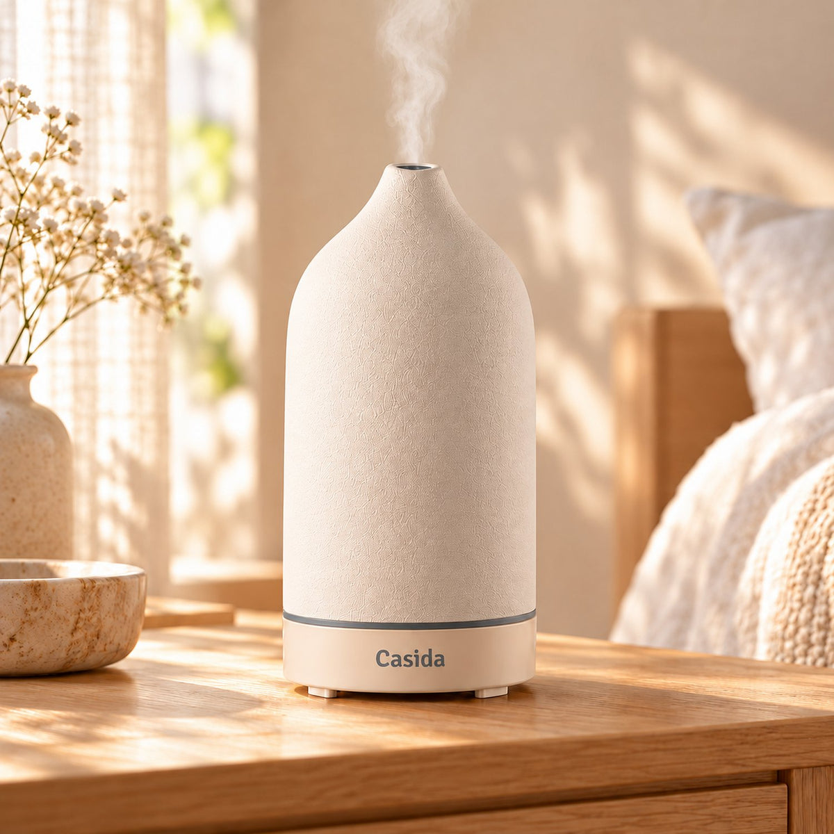 Keramik Aroma Diffuser mit LED & Ultraschall