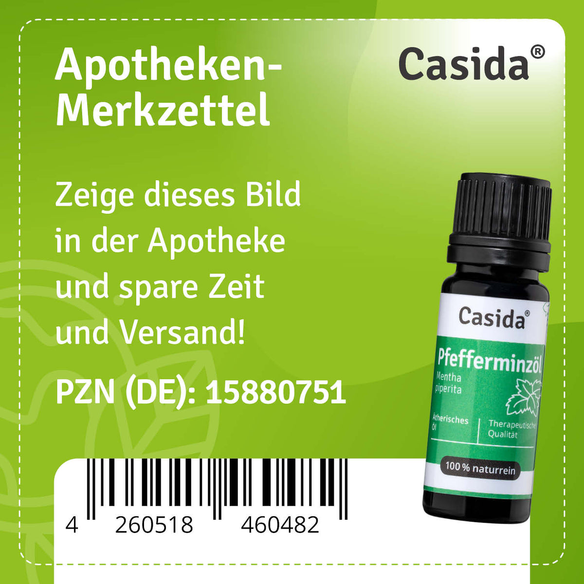 Pfefferminzöl Apotheke