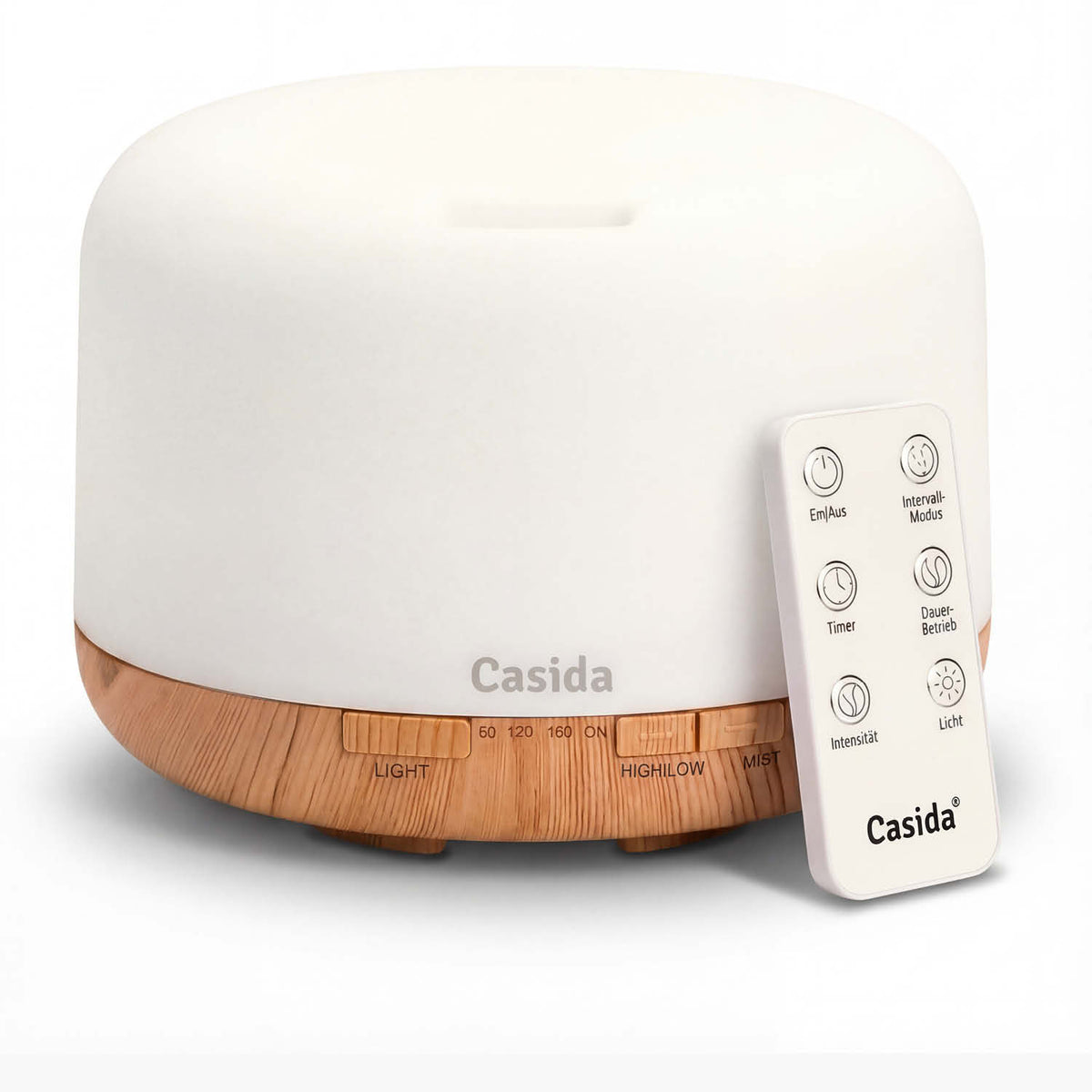 Aroma Diffuser 500 ml mit Fernbedienung & LED Licht