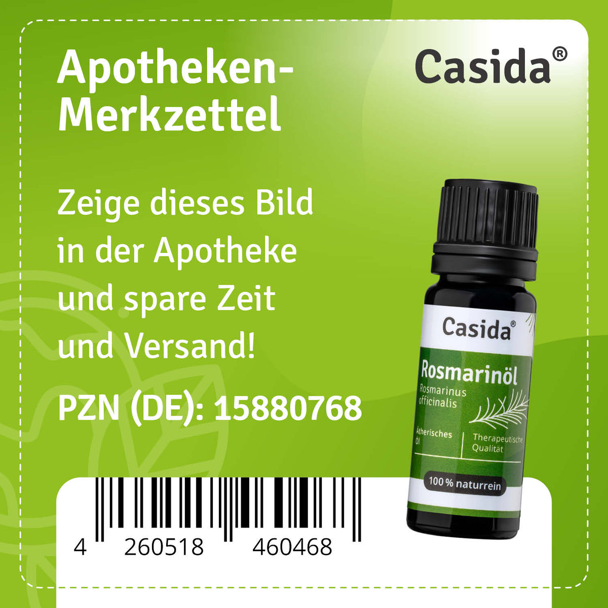 Rosmarinöl Apotheke