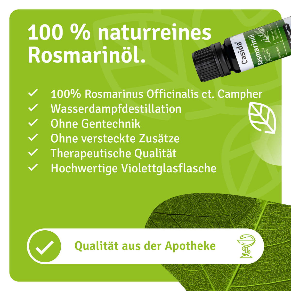 Rosmarinöl natürliche Inhaltsstoffe