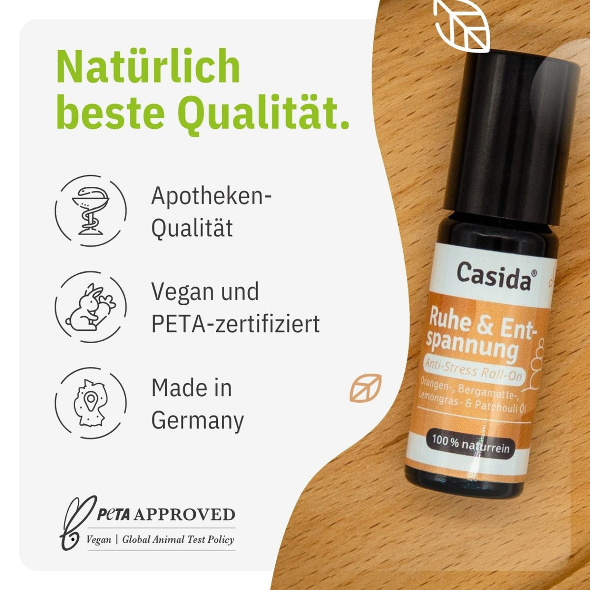 Roll-On Ruhe & Entspannung Anti-Stress tierversuchsfrei