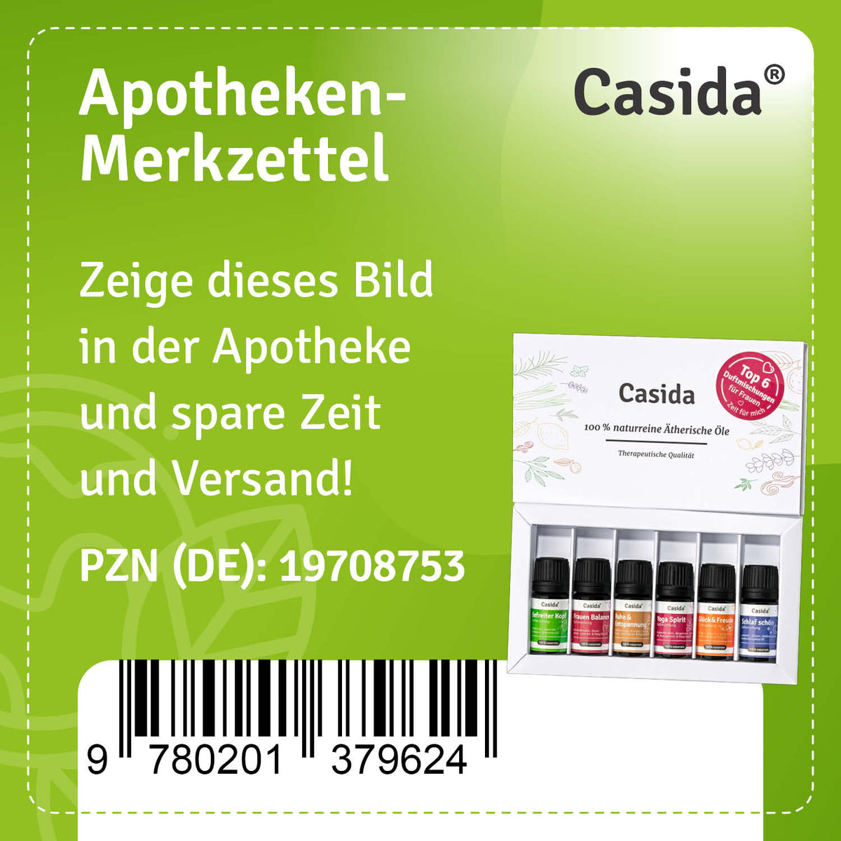 Duftmischungen TOP 6 Set für Frauen Apotheke