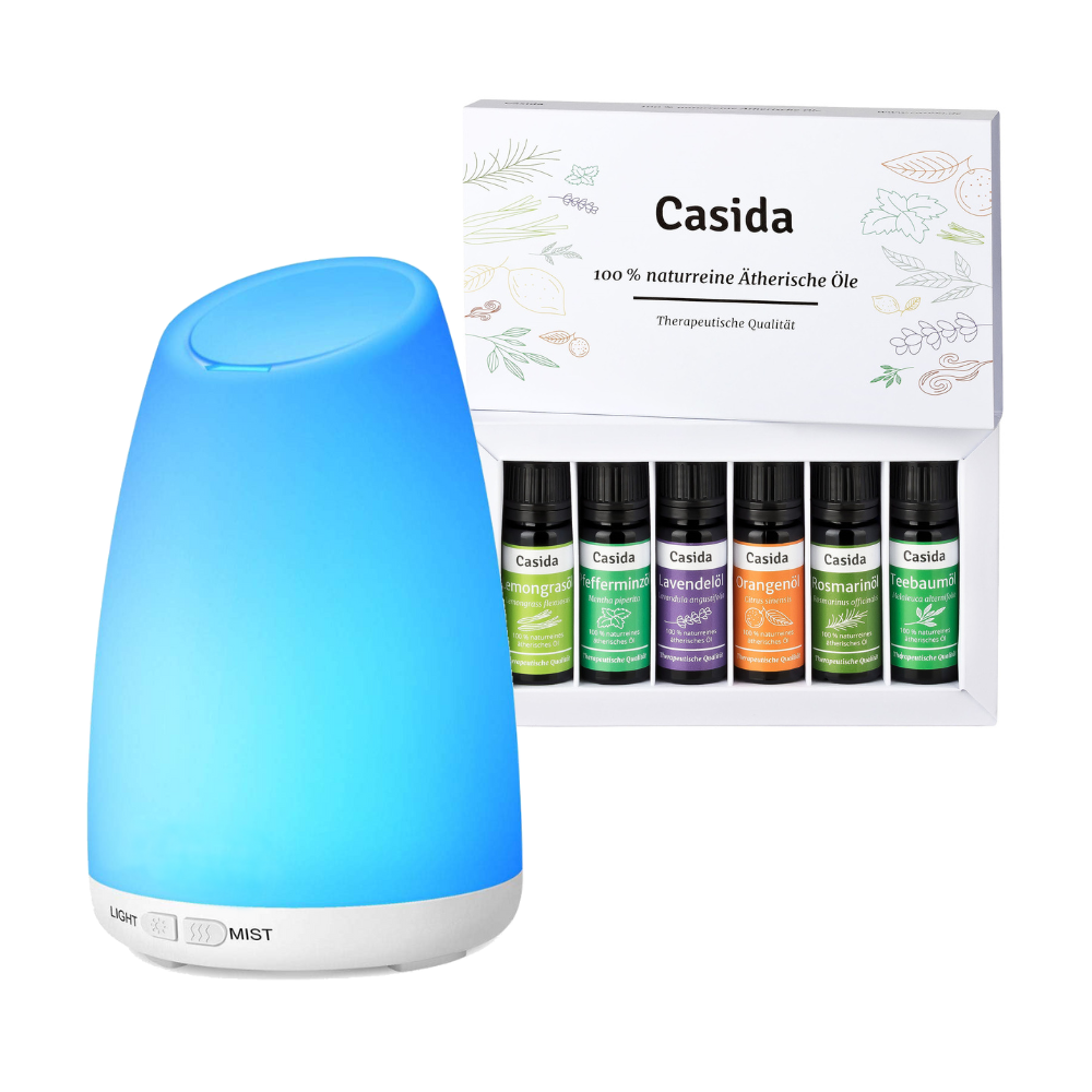 Aroma Diffuser mit Ätherische Öle Set