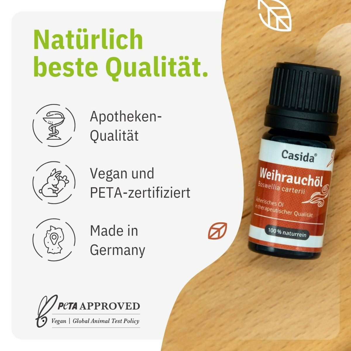 Weihrauchöl Boswellia carterii tierversuchsfrei