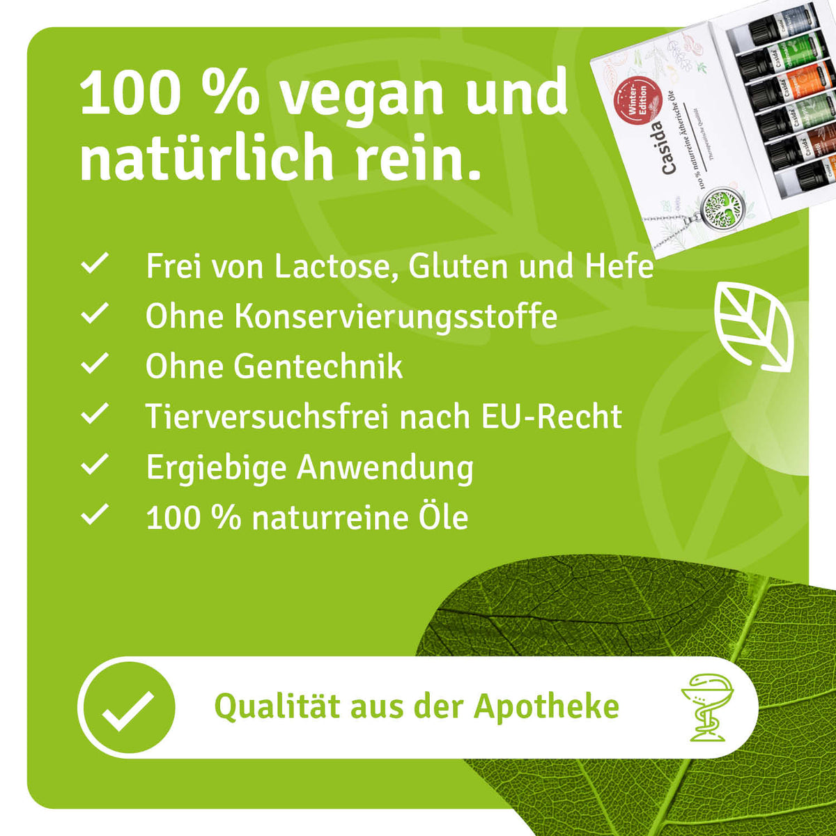 Winteredition TOP 6 Set mit 6 Düften & Aromaschmuck natürliche Inhaltsstoffe