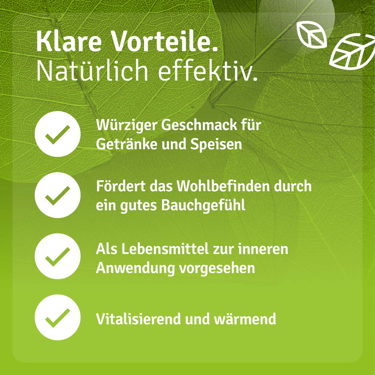 Zimtöl BIO zum Verzehr innerlich Vorteile