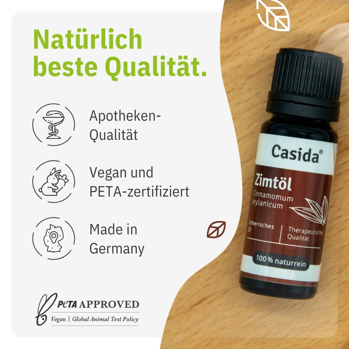 Zimtöl tierversuchsfrei
