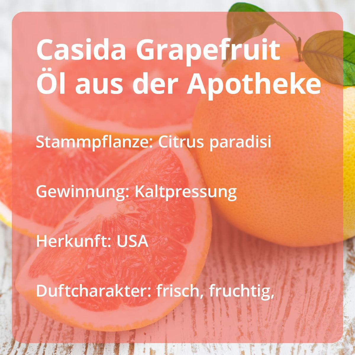 Zitrusöle Set - Ätherische Öle Set mit Zitrone, Orange & Grapefruit 