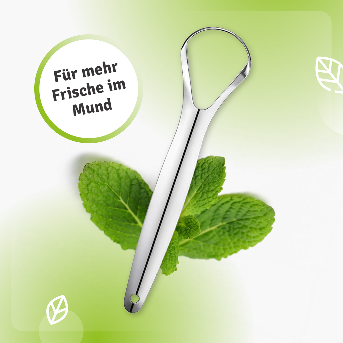 Mundgesundheit Set Zungenreiniger für mehr frische im Mund