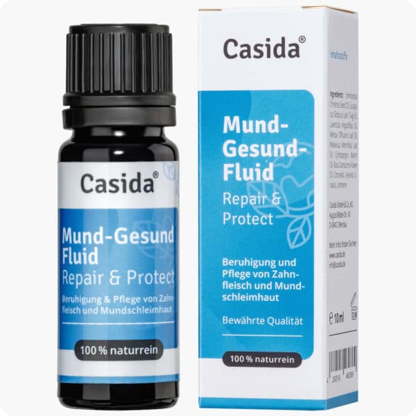 Casida Mouth and Gum Care Fluid Repair & Protect 10 ml 10086681 PZN Apotheke Zahnfleischentzündung