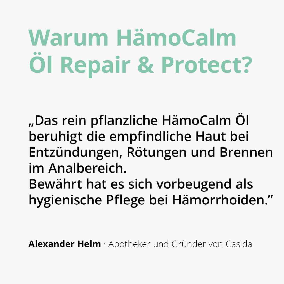 HemoCalm Oil Repair & Protect