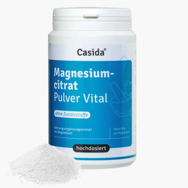 Casida Magnesiumcitrat Pulver Vital 200 g 11316290 PZN Apotheke Regeneration trinken Muskelentspannung
