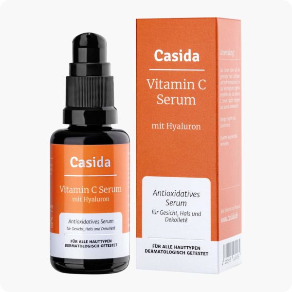 Casida Vitamin C Serum + Hyaluronic Acid – 30 ml 14044053 PZN Apotheke Antioxidantien Anti-Aging a (1)
