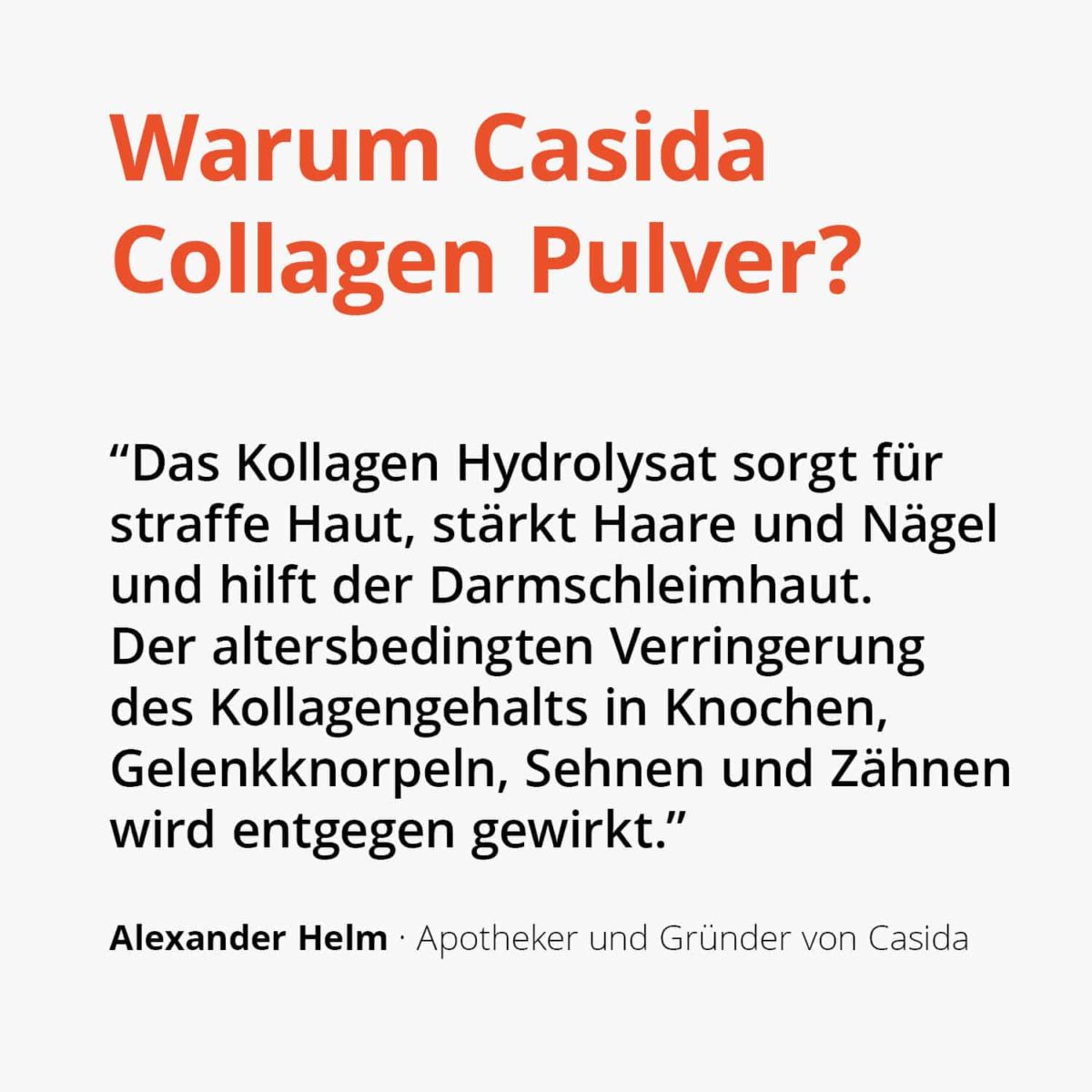 Collagen Pulver - Kollagen Hydrolysat
