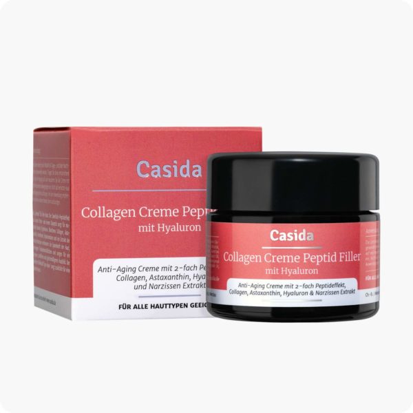 Casida Collagen Creme Peptid Filler + Hyaluron – 50 ml 15408250 PZN Apotheke Gesichtspflege
