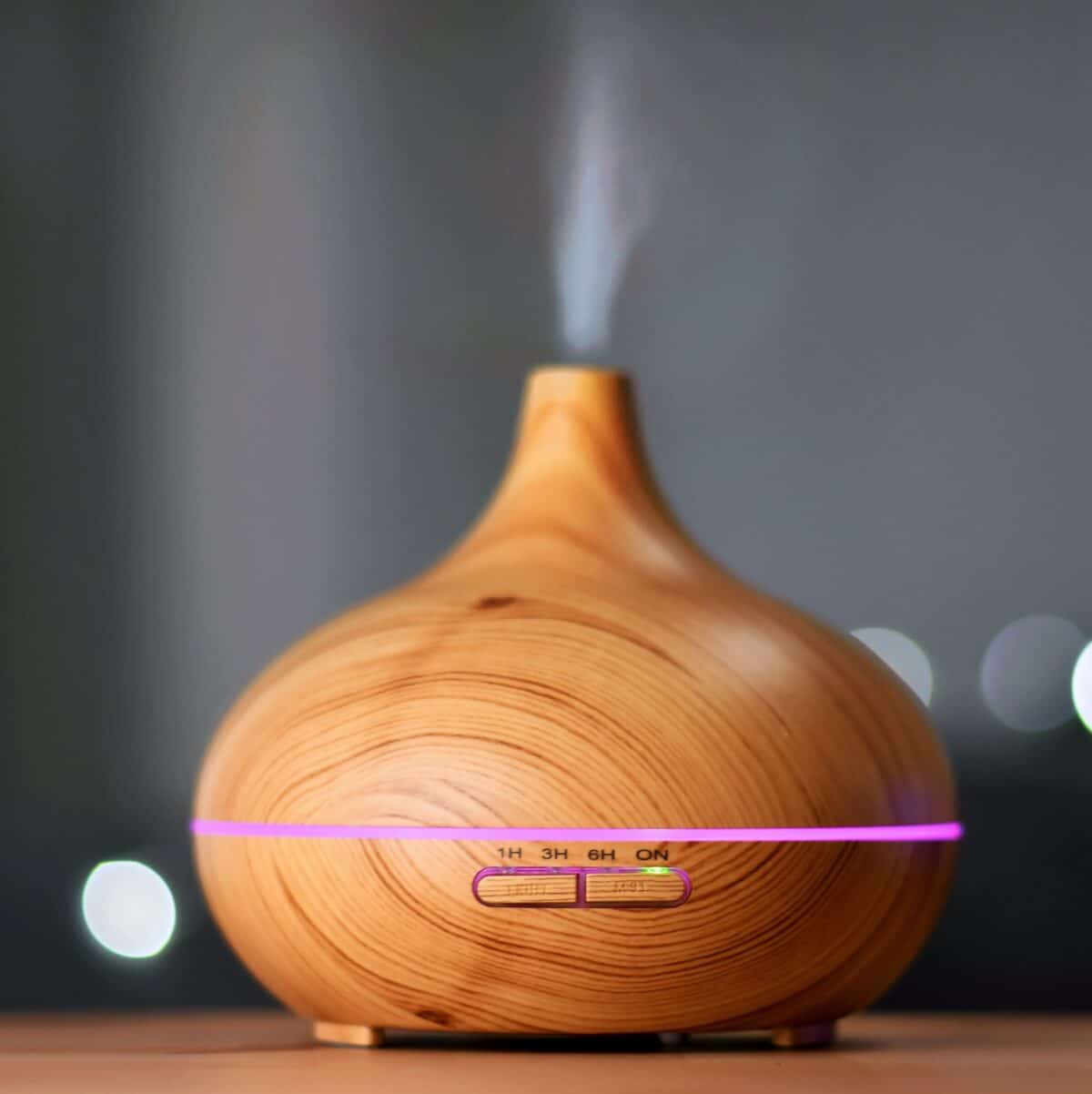Aroma Diffuser aus Holz