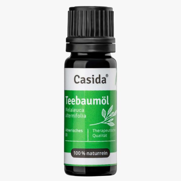 Casida tea tree oil pure and natural – 10 ml 15880774 PZN pharmacy essential oils Melaleuca alternifolia skin care nail fungus