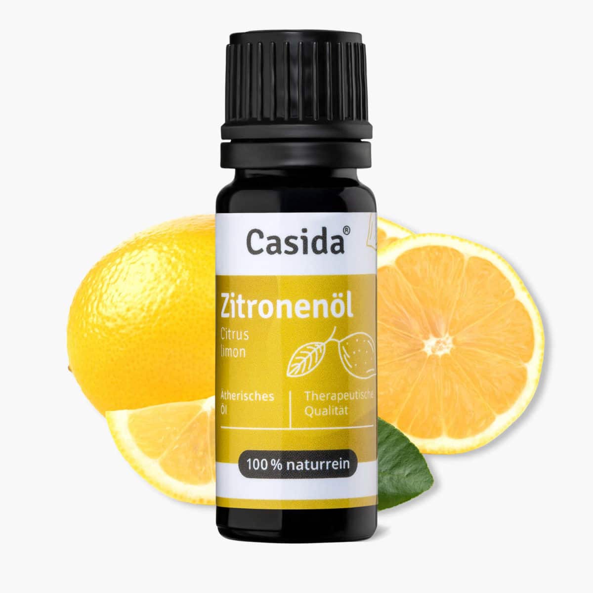 Casida Lemon Peel Oil Citrus limon naturrein – 10 ml 15880797 PZN Apotheke ätherische Öle Diffuser