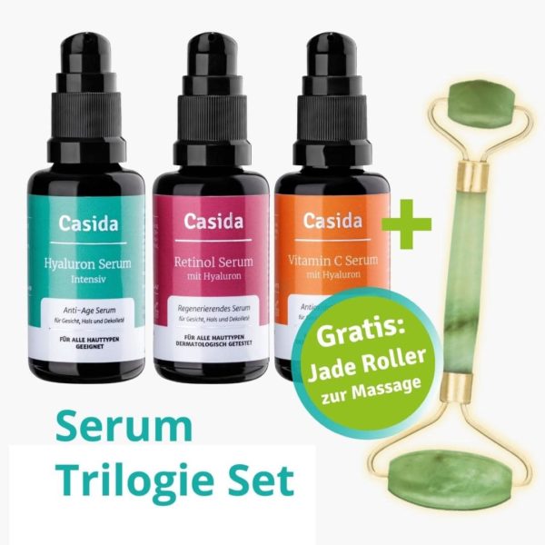 Anti-Aging Serum Trilogie + GRATIS Jade Roller