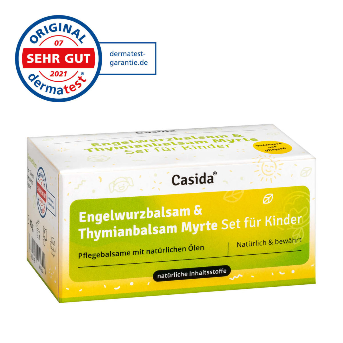 Casida Product Combo Angelica Balm and Thyme Balm for Children 10209008 10086729 PZN Apotheke Erkältung Baby pflanzlich behandeln10