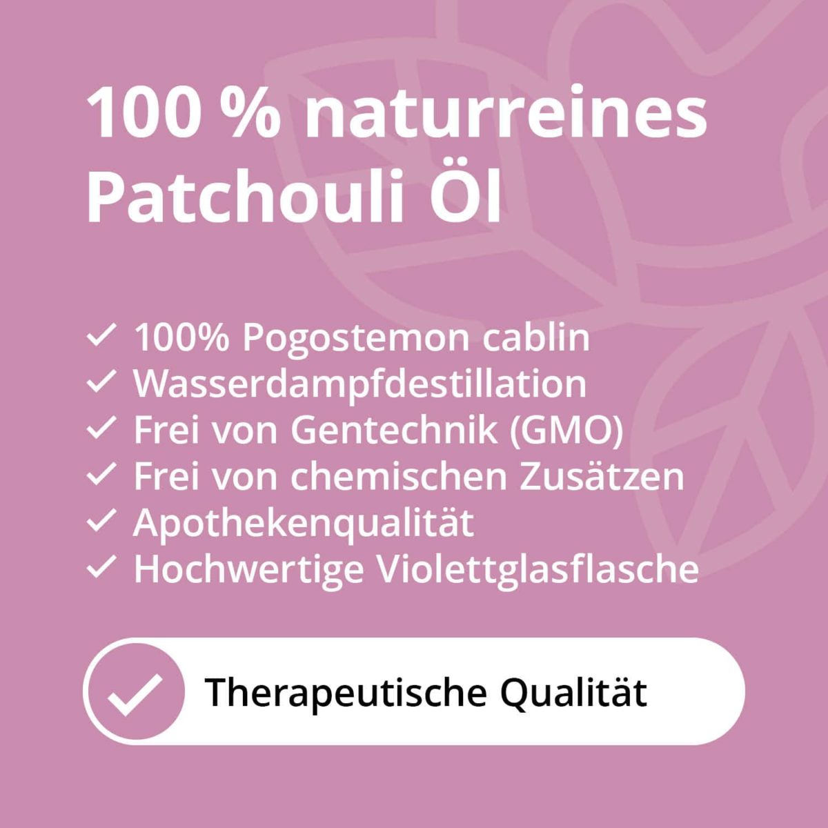 Casida Patchouli Oil Pogostemon cablin naturrein – 10 ml 16486795 PZN Apotheke ätherische Öle Diffuser Hautpflege5