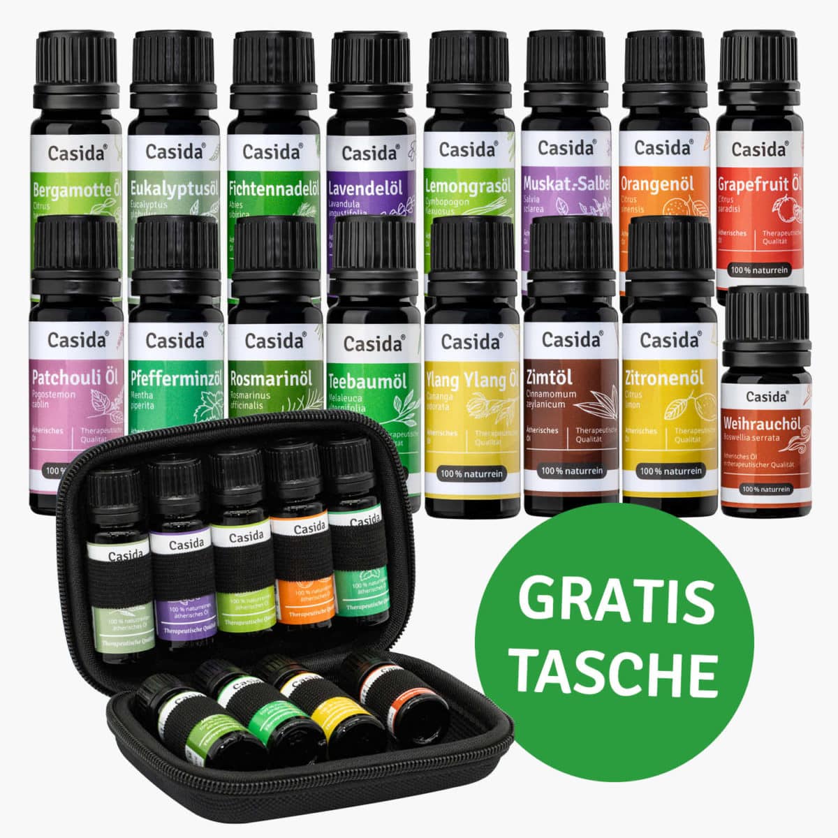TOP 16 Essential Oil Advanced User Set - pure herbal oils