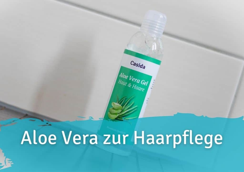 Aloe vera gel for hair care
